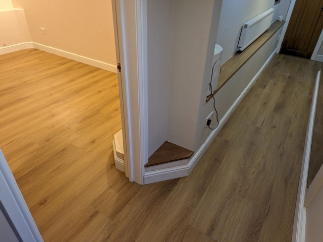 Luxury Vinyl Tile Floor