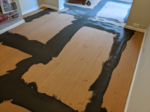 Floor Preparation - 6mm Hansons SP101 Flooring Grade Ply