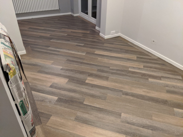J2 Flooring RT08 Lime Washed Timber 6 Fitted in Aldrige, Walsall
