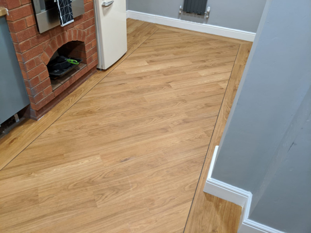 New Luxury Vinyl Flooring in Stonall Walsall