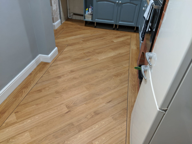 New Luxury Vinyl Flooring in Stonall Walsall