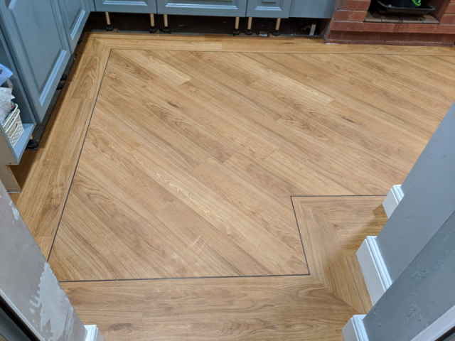New Luxury Vinyl Flooring in Stonall Walsall