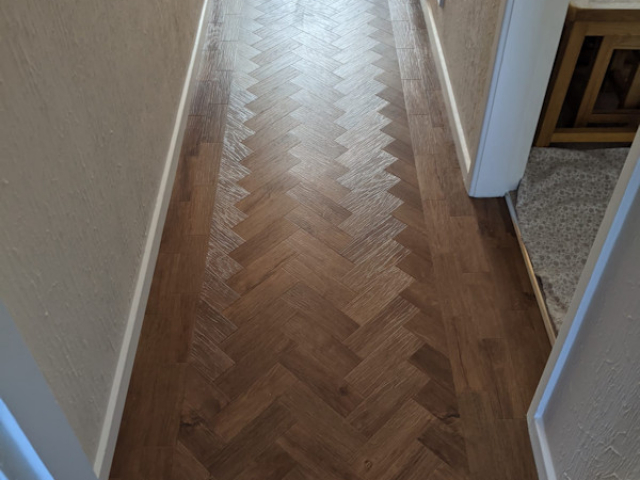 New Luxury Vinyl Tiles Fitted in Walsall Wood Aldridge by All Floor One