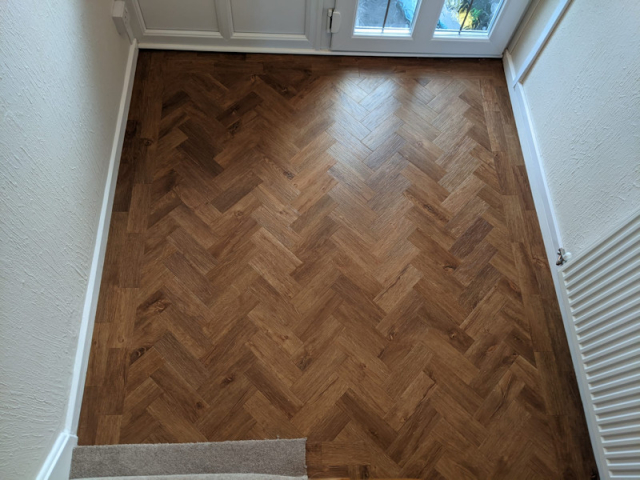 New Luxury Vinyl Tiles Fitted in Walsall Wood Aldridge by All Floor One