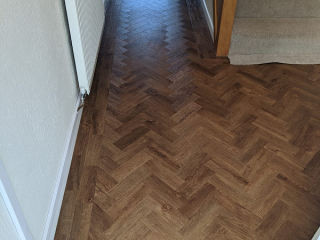 New Luxury Vinyl Tiles Fitted in Walsall Wood Aldridge by All Floor One