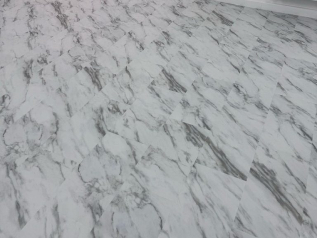 Marble Effect Luxury Vinyl Flooring in Cannock Fitted by All Floor One