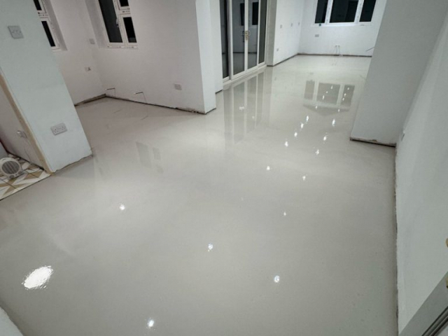 Marble Effect Luxury Vinyl Flooring in Cannock Fitted by All Floor One