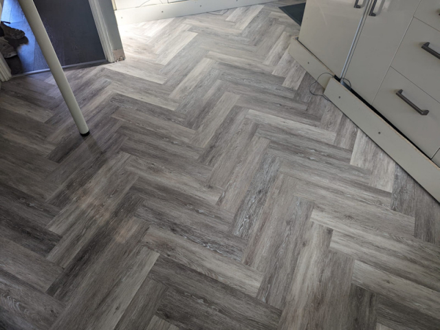 New LVT Floor in Rushall Walsall by All Floor One