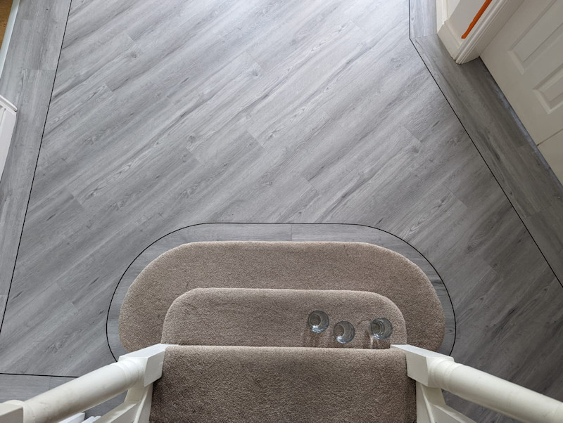 Luxury Vinyl Flooring Laid in Derby