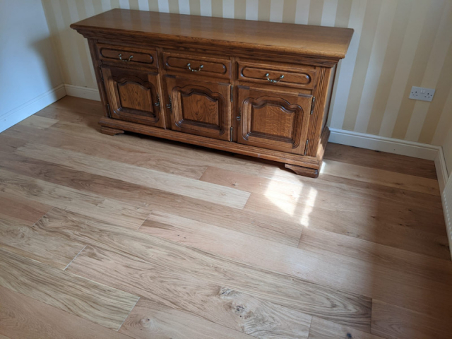 Woodpecker Click Engineered Oak Wood Laid in Tamworth