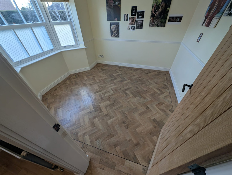 New LVT Flooring in Burton on Trent