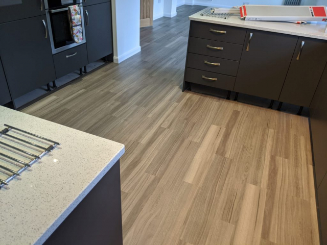 New LVT Floor Fitted in Stafford