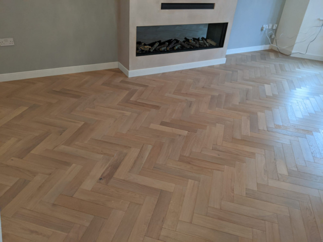 Engineered Wood Flooring installed in Gnosall