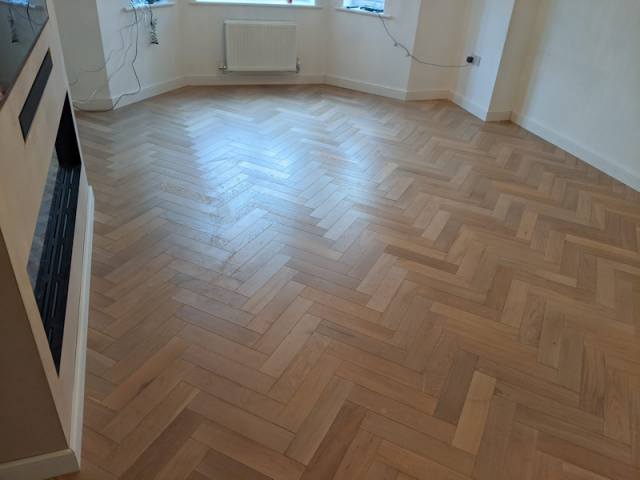 Engineered Wood Flooring installed in Gnosall