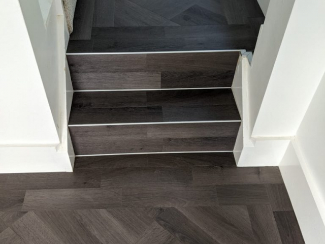 Luxury Vinyl Flooring installed in Burton on Trent